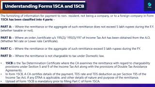 All about Form 15CA, 15CB | Remittance | NRIs