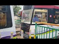 輕鐵第五期列車 1133 1215 1135 1218 1138 1216 @705 @761p 駛入及駛離天耀一及二台