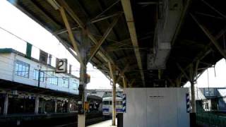 【富山駅】♪おわら風の盆の音楽が流れています♪２００９年９月