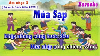 Karaoke - Múa Sạp - Âm Nhạc Lớp 3 ( Bộ Sách Cánh Diều 2022 ) Lớp Nhạc Doremi