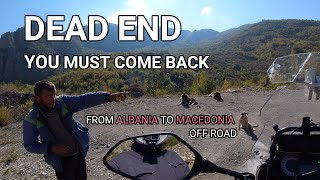 50km (x2) off road from Korçë to Ohrid on my Benelli TRK 502 X - Balkans day 18 [S1-Ep.53]