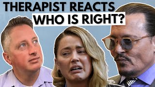 Therapist Reacts to Johnny Depp and Amber