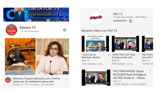 TƏCİLİ PAYLAŞ- PAZ TV ve DİKTATOR TV Azərbaycan’da yayımı dayandırıldı