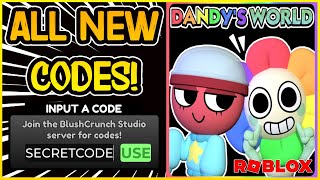 ✅NEW CODE✅ALL WORKING CODES for ⚠️ DANDY´S WORLD ⚠️ Roblox 2025