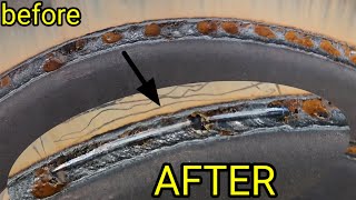 If you eliminate weld defects this way, you're fired!