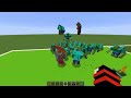 i created a world war of mobs in minecraft