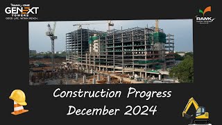 Ramky One Genext Towers December 2024 Construction Progress