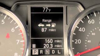 2014 Nissan Rogue Select -  Vehicle Information Display