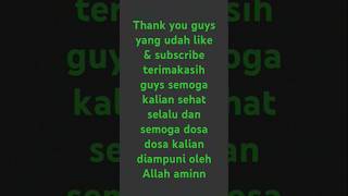 Terimakasih guys