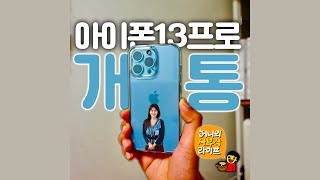 #아이폰13프로 신애라블루 집에서 개통_#iPhone13Pro_#Shorts