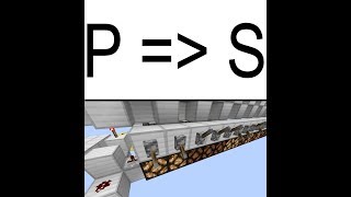Tutorial: Parallel-Serial - Converter (Redstone USB, programmable Pulse Generator) [Java](Schematic)