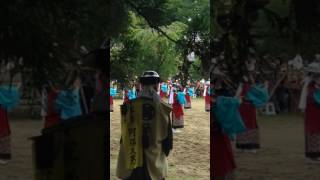 ２０１７年７月３１日　「相馬野馬追」 南相馬市小高区「野馬懸」 相馬流山奉納舞