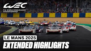 Extended Race Highlights | 24 Hours of Le Mans 2025 | FIA WEC