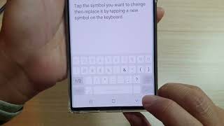 Galaxy S22/S22+/Ultra: How to Add/Remove Special Characters to the Keyboard Custom Symbols