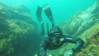 Cressi Tracina Test - Freediving - Gopro Hero 4 Black