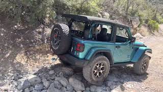 Rocky Gap Trail Nevada (Jeep Badge of Honor 7/10 Trail). 2019 Jeep JL Rubicon 2 door.