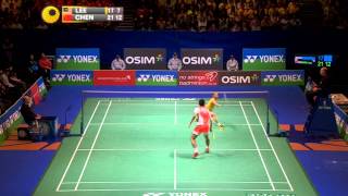 2013 All England Open - MS Final - Lee Chong Wei vs Chen Long