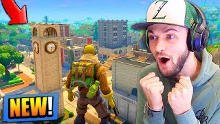 *NEW* MAP GAMEPLAY in Fortnite: Battle Royale! (TILTED TOWERS)