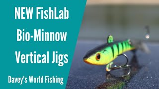 NEW FishLab Bio-Minnow Vertical Jig | First Look and Use