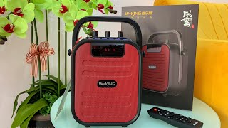 W-King T5 mini - Loa Hát Karaoke Xách Tay Nhỏ Gọn Công Suất 15W