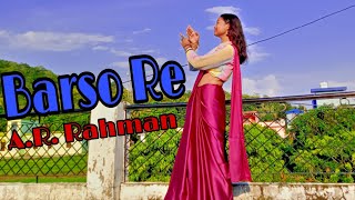 Barso Re Megha💦 | Dance Video | Guru | Easy Dance On Barso Re Megha | Trending Song🥰