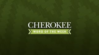 CHEROKEE WORD OF THE WEEK: HOW ARE YOU?