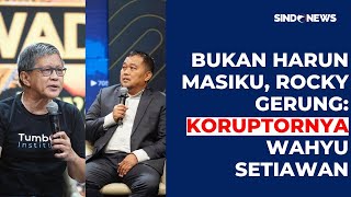 Debat Rocky Gerung dengan Bonyamin dan Eks Penyidik KPK Soal Harun Masiku Korupsi atau Tidak