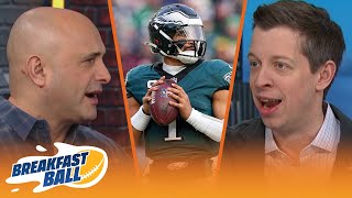 Jalen Hurts ‘gets no love’, Who are the dark horses for Super Bowl LIX MVP? | NFL | BREAKFAST BALL