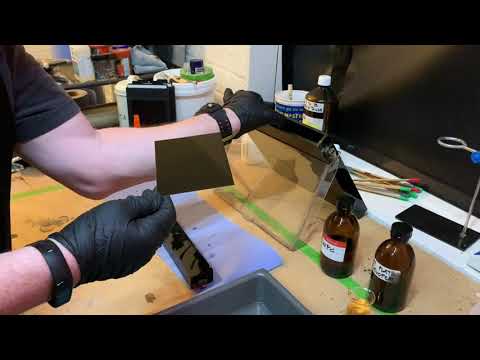 What is the wet plate process?