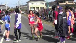 安房の中学生がタスキをつなぐ　第２８回まほろば駅伝