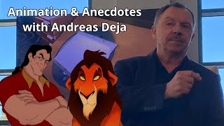 Gaston \u0026 Scar Animation Demo \u0026 Stories with Disney Legend Andreas Deja | CTN Expo 2024