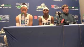 @FGCU_WBB WNIT Quarterfinal Press Conference