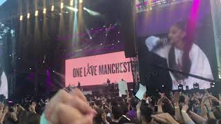 Ariana Grande & Black Eyed Peas performing Where Is The Love @ One Love Manchester