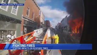 How staffing impacts firefighter's response times