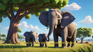 The Majestic Elephants of Our World - kids cartoon