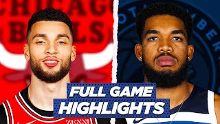 BULLS vs TIMBERWOLVES FULL GAME HIGHLIGHTS | 2021 NBA Season