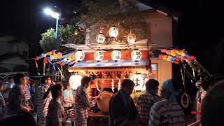 令和元年 天津須賀神社 天王祭 御社入れ 城戸・濱万灯