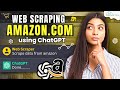 Web Scrape Amazon Data using ChatGPT & Python (Step by Step Guide)