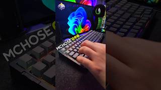 ASMR! Satisfying thock from a Budget Keeb 🤤 | Mchose G98 + KTT Hyacinth