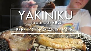 Yakiniku With Beef Tongue And More | Japanese BBQ