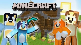 Bluey Play Minecraft with all Family 3