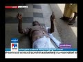 കടയ്ക്കല്‍ പൊലീസ് സ്റ്റേഷിന് മുന്നില്‍ കിടന്നു വയോധികന്റെ പ്രതിഷേധം kollam police station