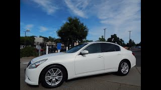 2010 Infiniti G37 Journey overview / walk around video review!