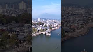 湖上に浮かぶ仏堂～滋賀県大津市・満月寺浮御堂～ #shorts #満月寺 #琵琶湖 #japantravel #vlog