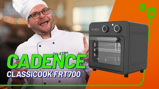 Cadence Classicook FRT700: air fryer and oven with analog controls