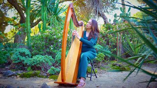 1 Hour of Peaceful Harp Music in the Garden I Sarah Bhalla