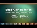 Booz Allen Hamilton: Building a workforce of Wright State interns and graduates