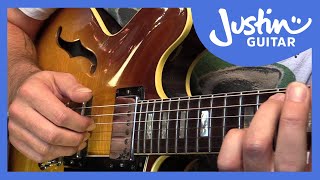 Basic Bossa Nova Guitar Pattern - Jazz Basics - Guitar Lesson [JA-009]