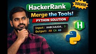 HackerRank Merge the Tools! Python Solution 🔥 | Step-by-Step Explanation