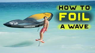 How to ride a wave | WING FOIL